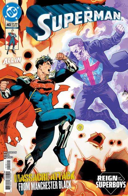 Superman #40 DC A Mora 07/22/2026 | BD Cosmos