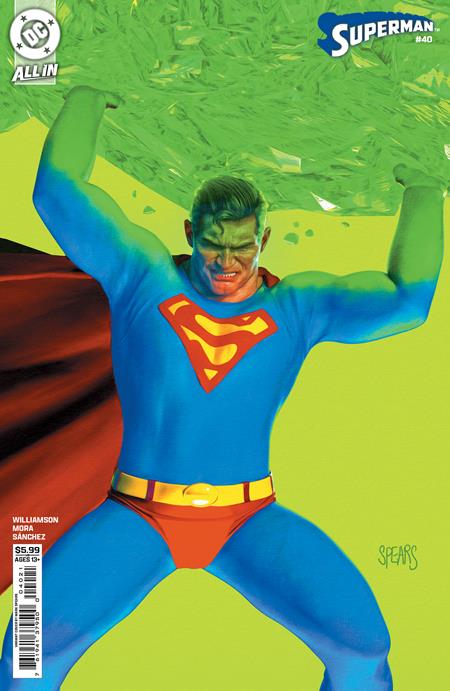 Superman #40 DC B Spears 07/22/2026 | BD Cosmos