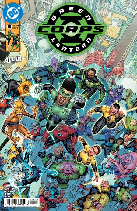 Green Lantern Corps #18 DC A Pasarin 07/08/2026 | BD Cosmos