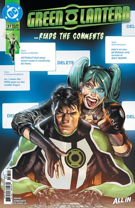 Green Lantern #37 DC A Barrows 07/22/2026 | BD Cosmos