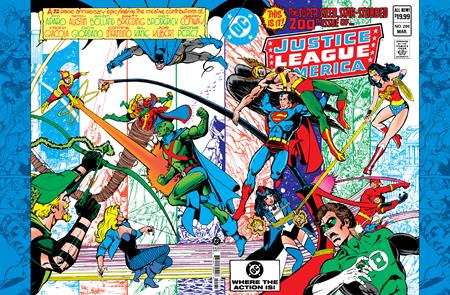 Justice League Of America #200 DC Facsimile C Perez Foil 07/22/2026 | BD Cosmos