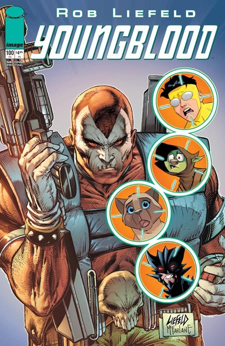 Youngblood #100 Image 2nd Printing A 07/08/2026 | BD Cosmos