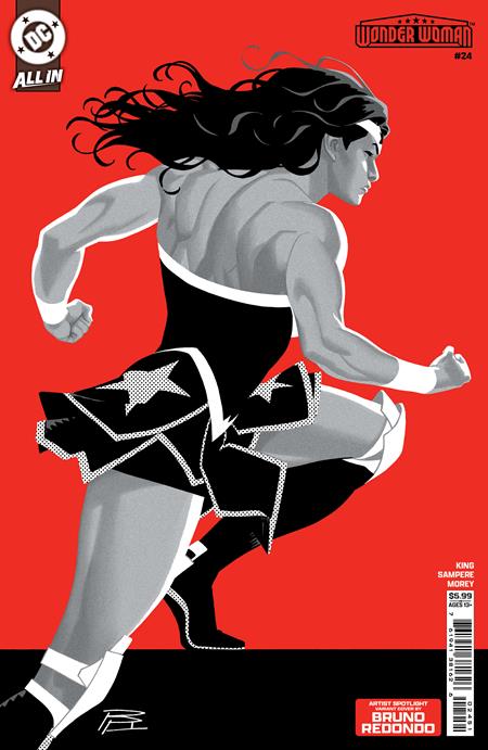 Wonder Woman #24 DC D Bruno Redondo Artist Spotlight 08/20/2025 | BD Cosmos