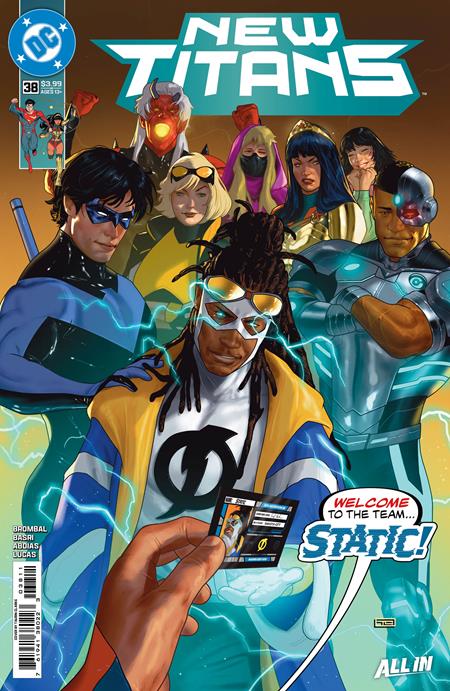 New Titans #38 DC A Clarke 08/19/2026 | BD Cosmos