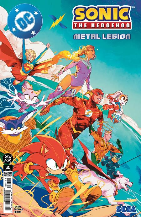 DC X Sonic The Hedgehog Metal Legion #4 [Of 5] DC A M Collar 08/05/2026 | BD Cosmos