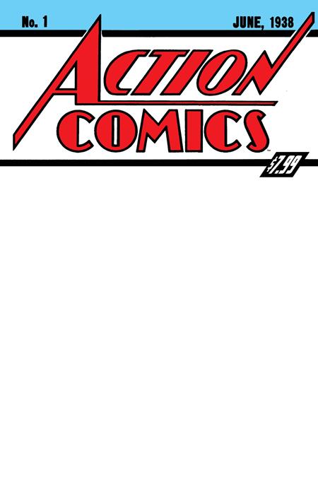 Action Comics #1 DC Facsimile B Blank [2026] 08/26/2026 | BD Cosmos