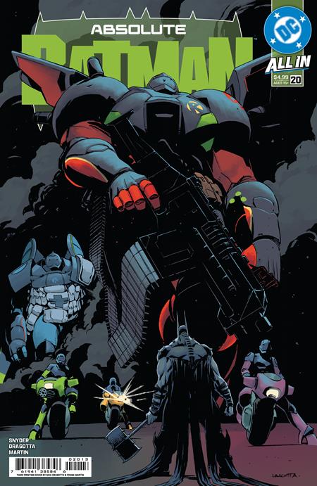 Absolute Batman #20 DC 3rd Print 09/02/2026 | BD Cosmos