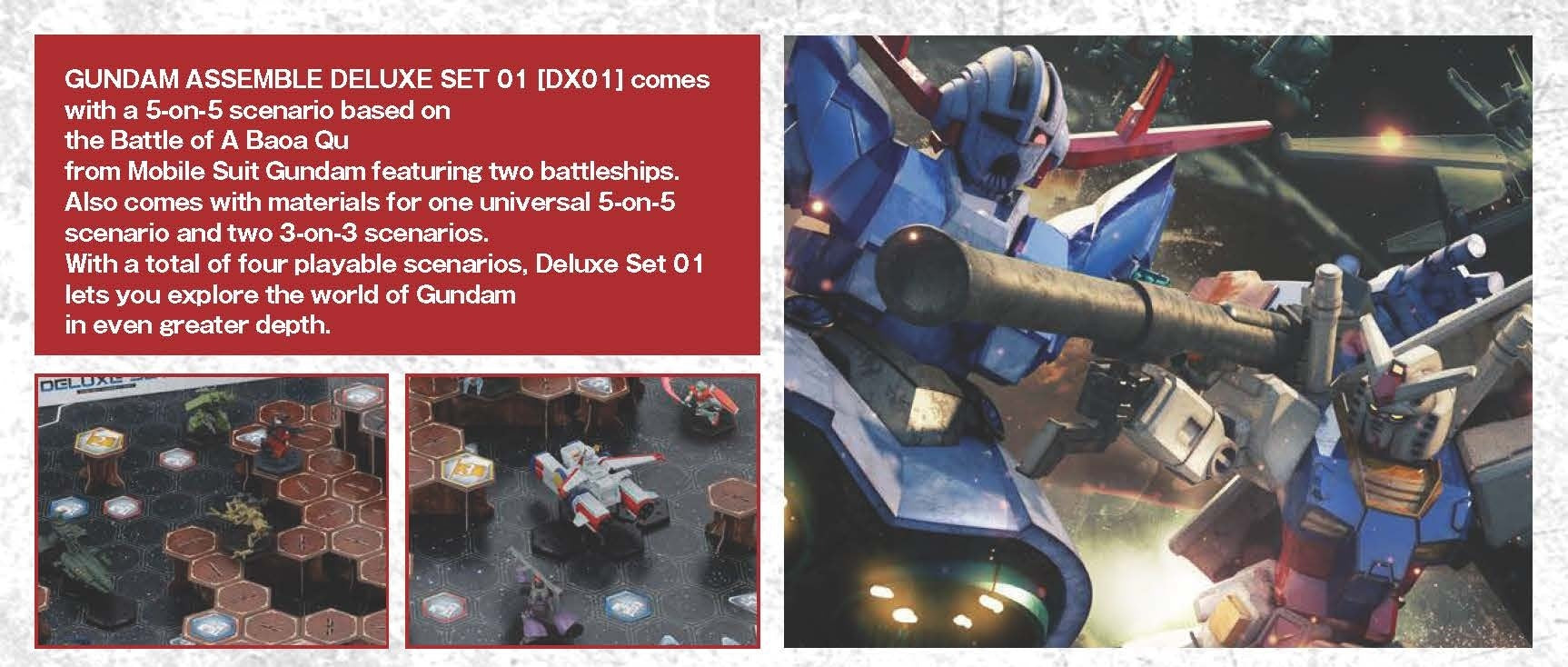 GUNDAM ASSEMBLE: DELUXE STARTER SET 02 [DX02] | BD Cosmos