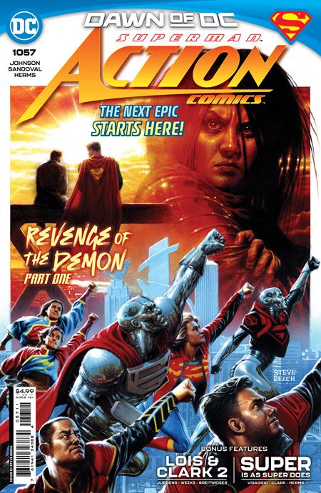 Action Comics #1057 DC (2016) A Beach 09/27/2023 | BD Cosmos