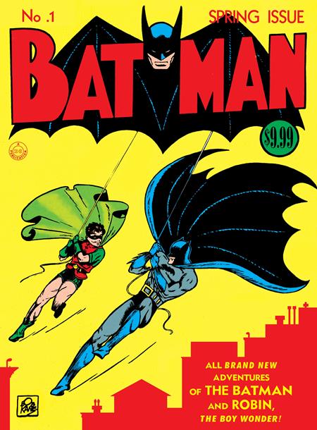 Batman [1940] #1 Facsimile DC A Bob Kane 09/17/2025 | BD Cosmos