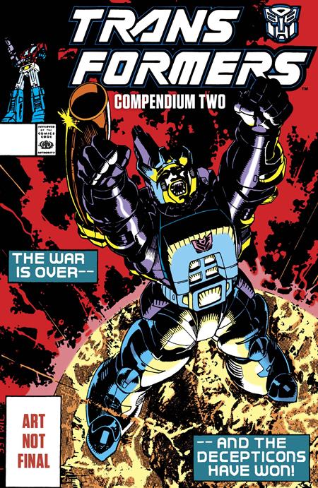 Transformers Compendium TPB Book 2 Direct Market Exclusive Jim Lee Cover | BD Cosmos