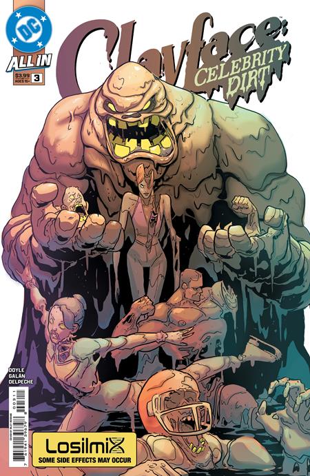 Clayface Celebrity Dirt #3 DC A Rossmo 09/09/2026 | BD Cosmos