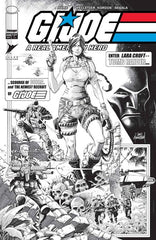 G.I. Joe A Real American Hero #330 3rd Printing Cover B B&W variant | BD Cosmos