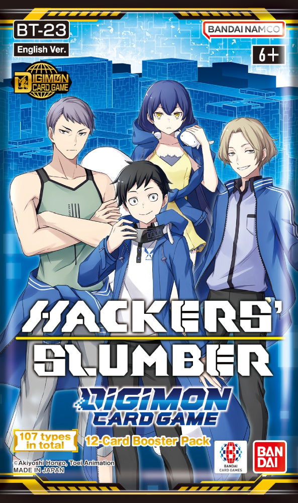 DIGIMON: HACKERS' SLUMBER BOOSTER PACK BT23 | BD Cosmos