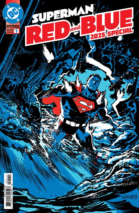 Superman Red & Blue 2025 Special #1 [One Shot] DC A Chris Samnee 10/29/2025 | BD Cosmos