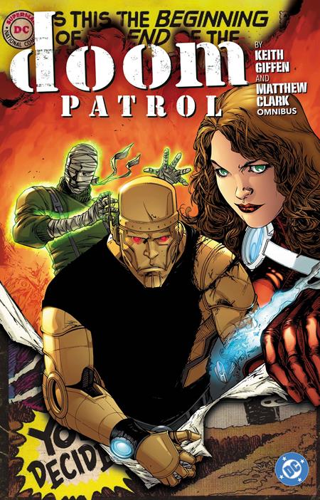 Doom Patrol By Keith Giffen And Matthew Clark Omnibus Hardcover | BD Cosmos