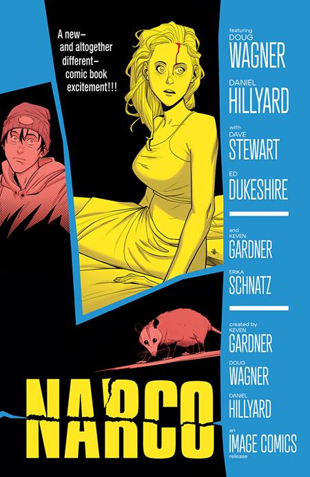 Narco TPB Direct Market Exclusive Daniel Hillyard Possum Cover (Mature) | BD Cosmos