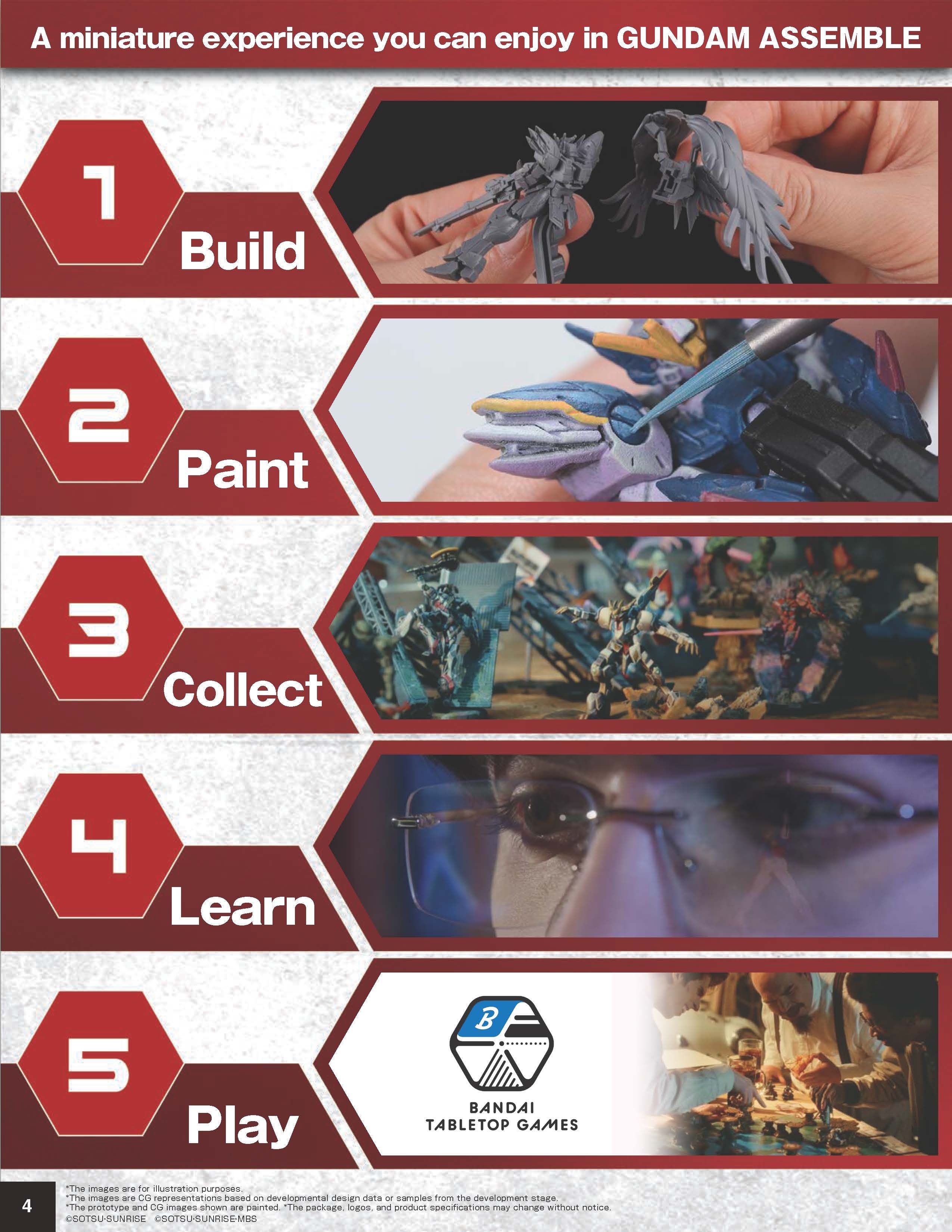 GUNDAM ASSEMBLE: PAINT PACK 01 [PA01] | BD Cosmos