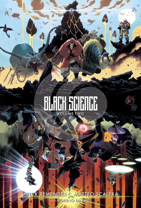 Black Science HC Volume 02 Transcendentalism 10th Anniversary Deluxe | BD Cosmos