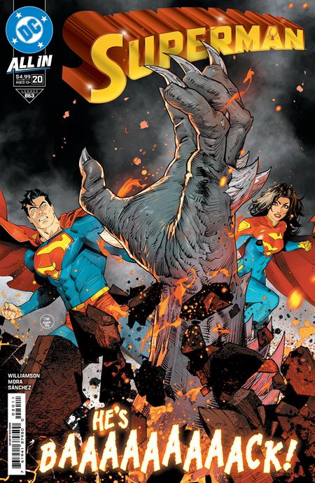 Superman #20 DC A Mora 11/27/2024 | BD Cosmos