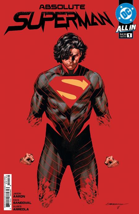 Absolute Superman #1 2nd Print DC A Rafa Sandoval 12/18/2024 | BD Cosmos