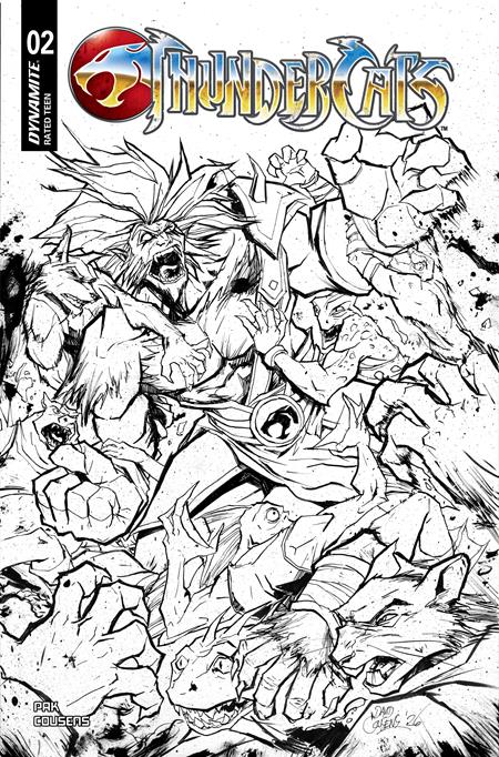 Thundercats 2026 #2 DYNAMITE I 1:20 Cousens Line Art 11/25/2026 | BD Cosmos