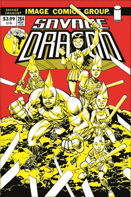 Savage Dragon #284 Image B Larsen 70S | BD Cosmos