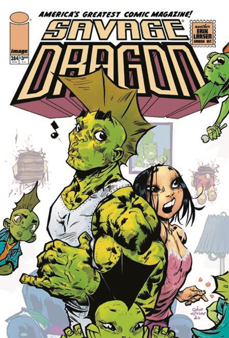 Savage Dragon #284 Image C Archer | BD Cosmos