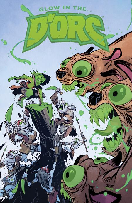 DORC #4 2nd Printing Glow in the Dorc cover | BD Cosmos