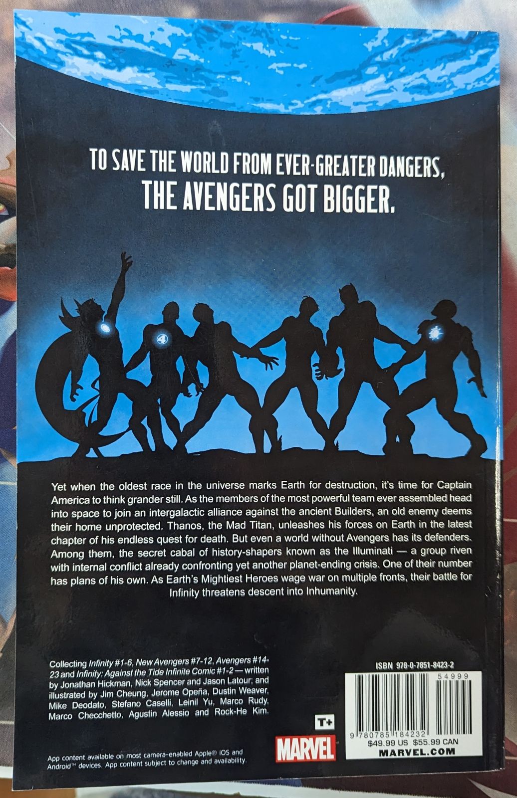 Infinity TPB - USED | BD Cosmos