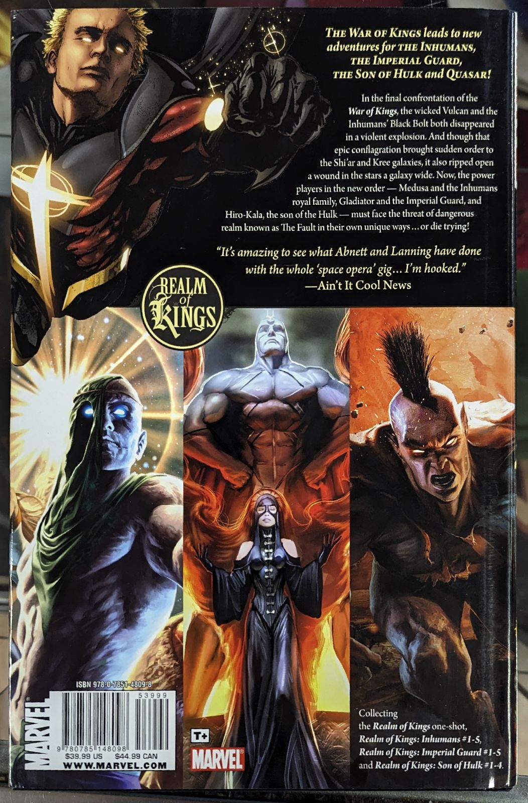 REALM OF KINGS HC | BD Cosmos