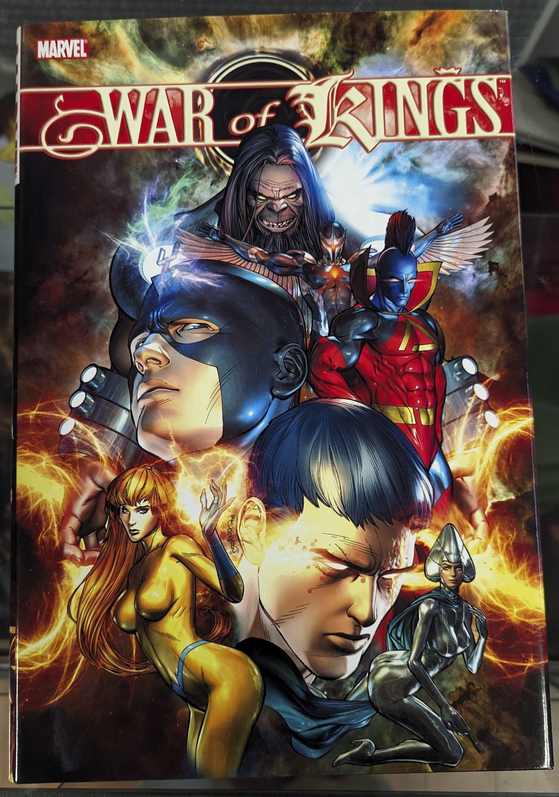 WAR OF KINGS HC | BD Cosmos