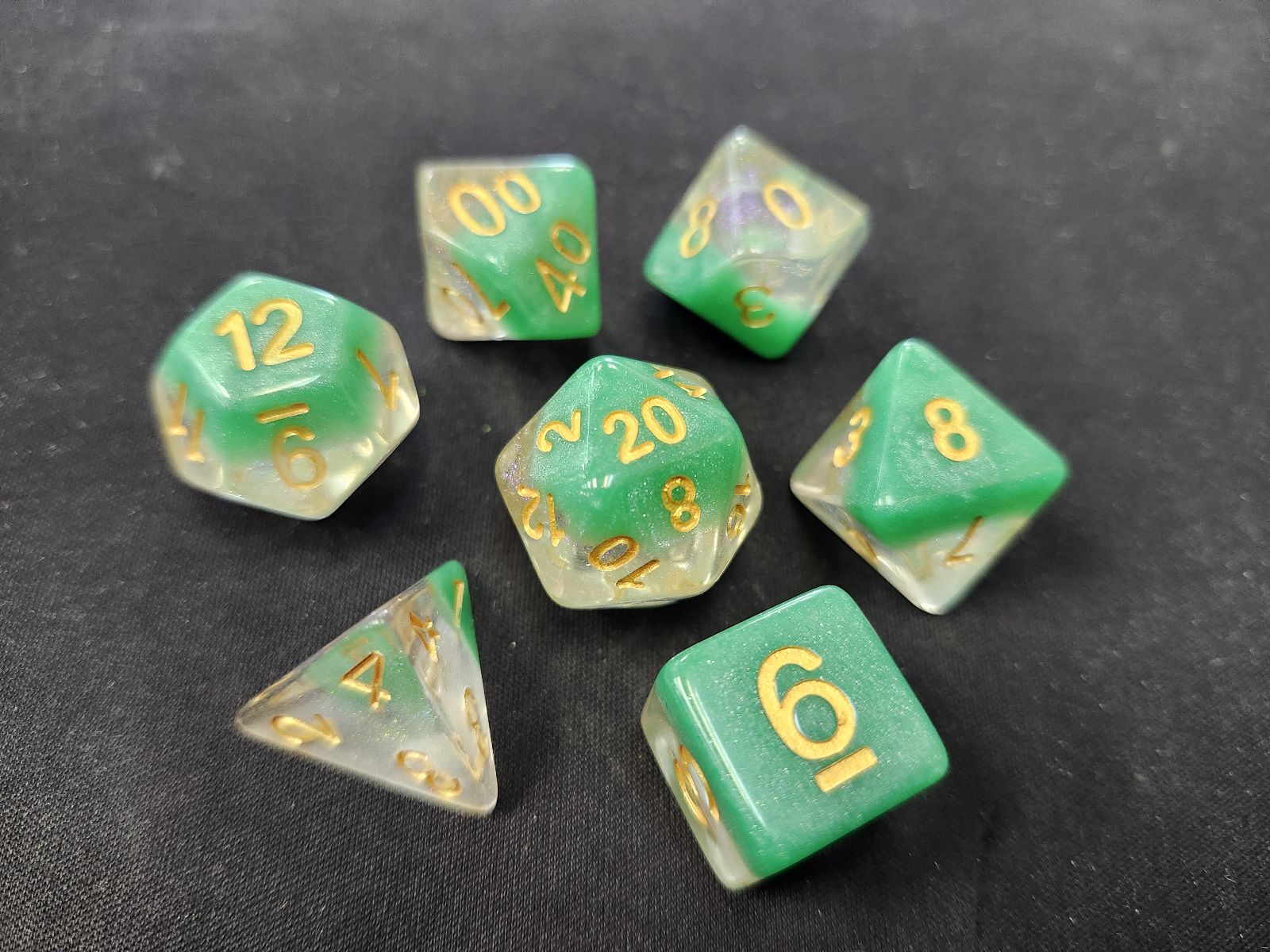 LAUGHING PANDA - UNICORN HORN GREEN 7-DIE SET | BD Cosmos