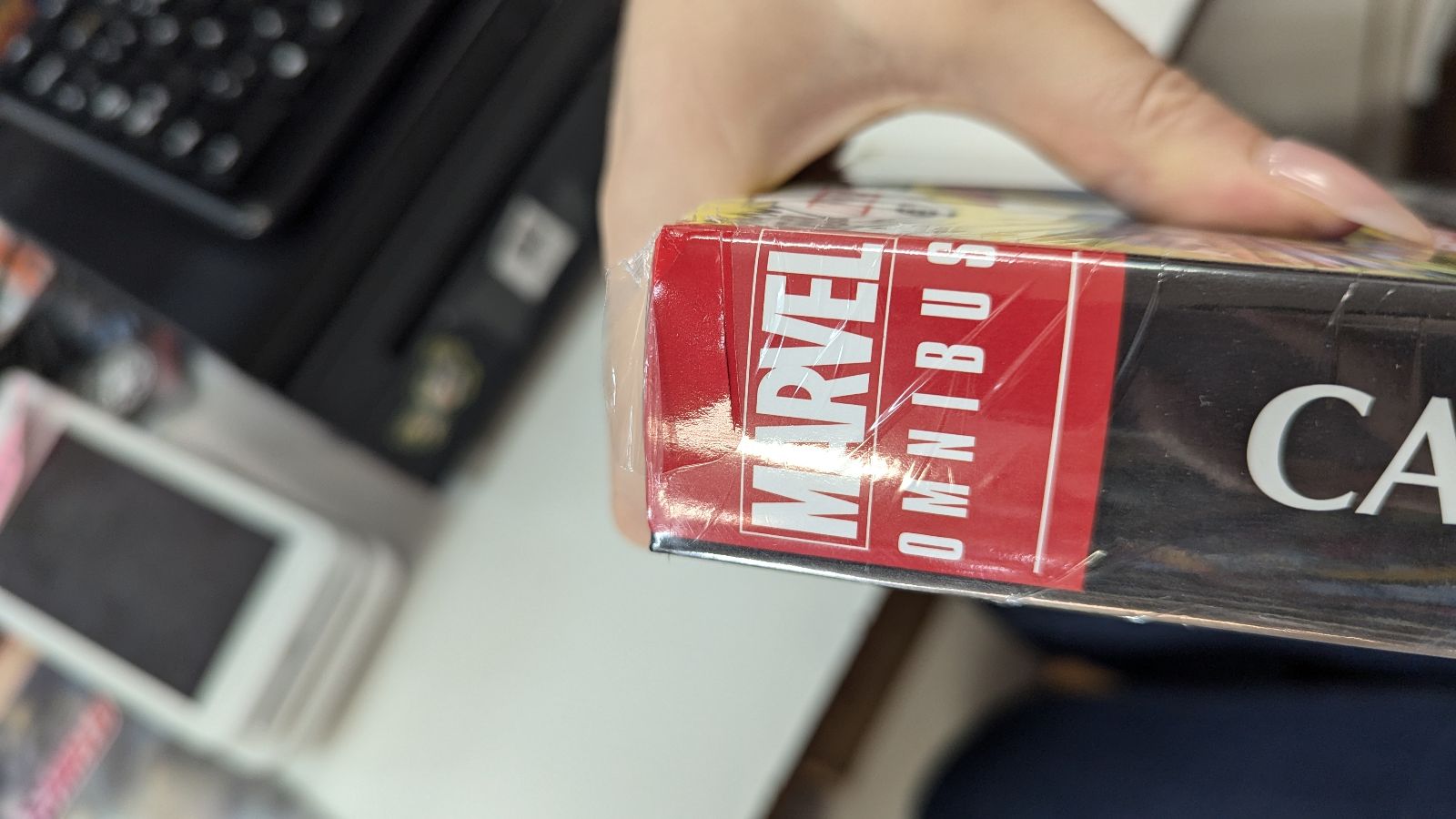 Captain America By Kirby Omnibus New Printing DM Variant - SPINE DMG | BD Cosmos