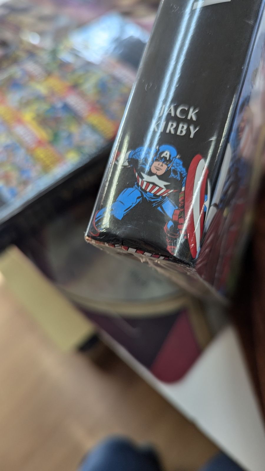 Captain America By Kirby Omnibus New Printing DM Variant - SPINE DMG | BD Cosmos