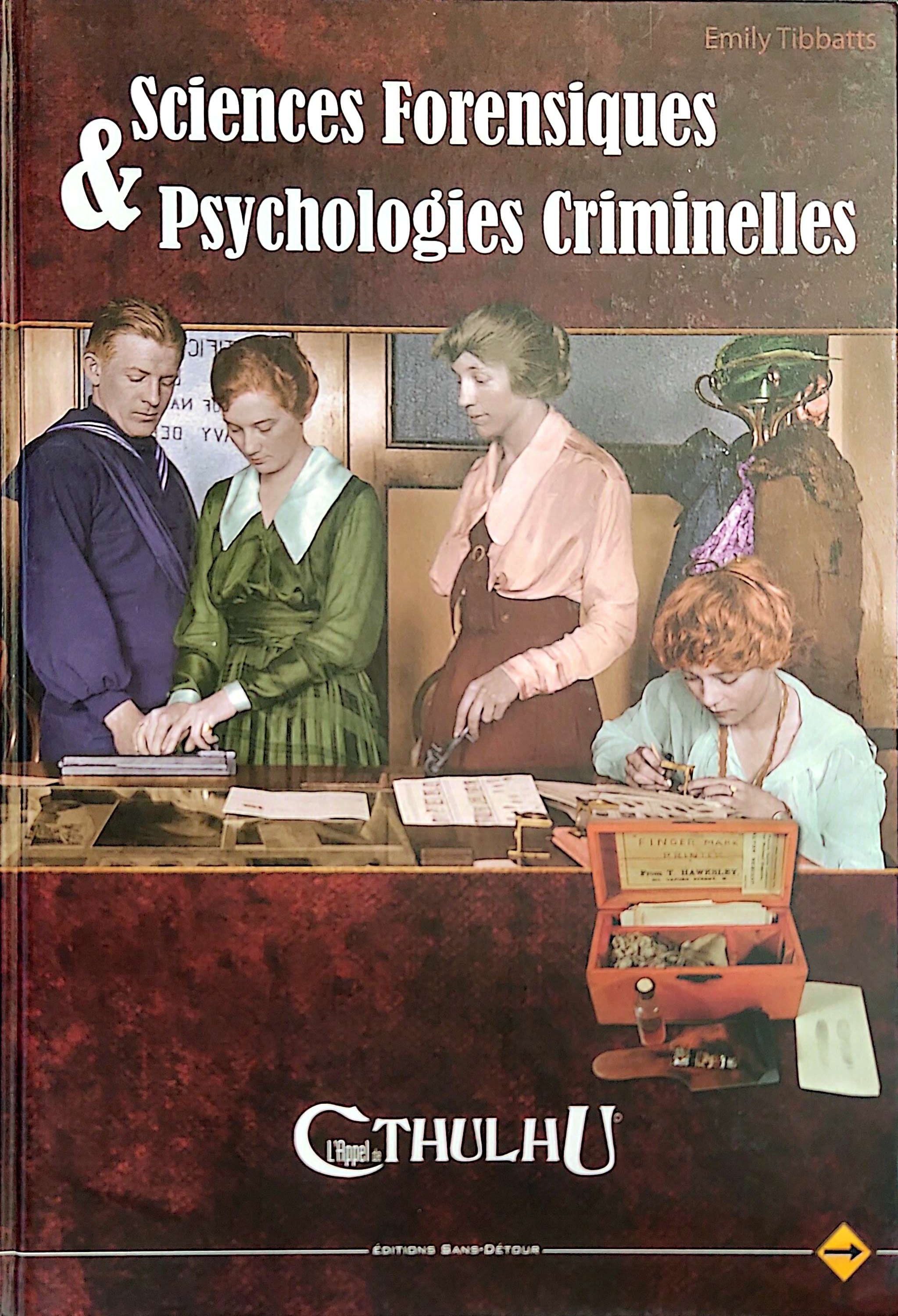 L'APPEL DE CTHULHU - SCIENCES FORENSIQUES & PSYCHOLOGIES CRIMINELLES [FRE] | BD Cosmos