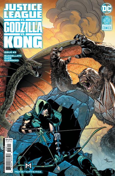 Justice League contre Godzilla contre Kong #3 DC A Johnson 12/20/2023 | BD Cosmos