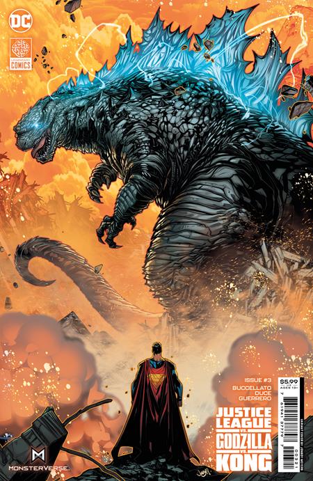 Justice League vs Godzilla vs Kong #3 DC B Meyers 12/20/2023 | BD Cosmos