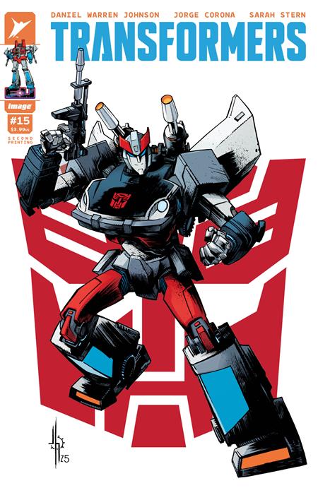 Transformers #15 2nd Print Image B Jason Howard 07/02/2025 | BD Cosmos