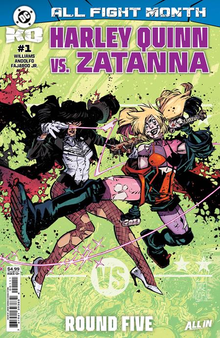 DC K.O. Harley Quinn vs Zatanna #1 [One Shot] DC A Corona 12/17/2025 | BD Cosmos