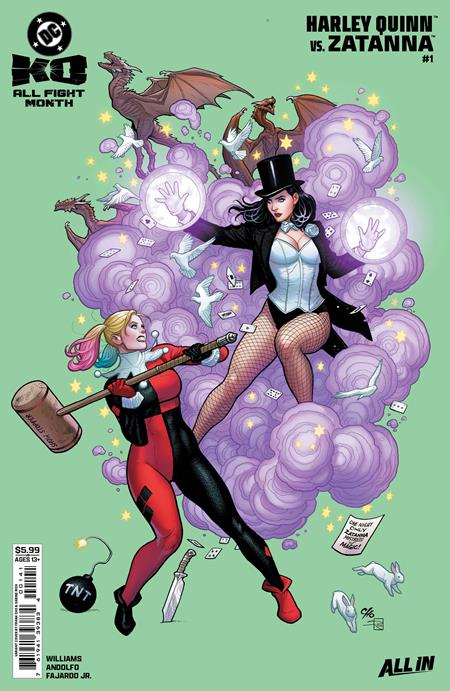 DC K.O. Harley Quinn vs Zatanna #1 [One Shot] DC B Cho 12/17/2025 | BD Cosmos