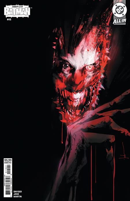Absolute Batman #15 DC B Jock [LIMIT 1 PER ACCOUNT] 12/10/2025 | BD Cosmos