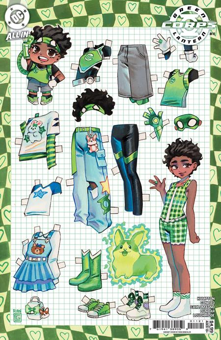 Green Lantern Corps #11 DC B Rian Gonzales 12/10/2025 | BD Cosmos