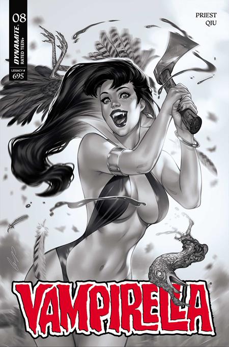Vampirella 2026 #8 DYNAMITE O 1:7 Chatzoudis B&W 11/25/2026 | BD Cosmos