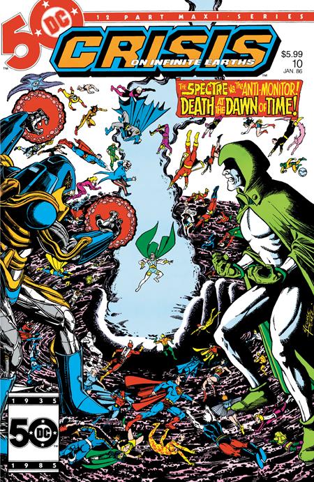 Crisis On Infinite Earths #10 Facsimile DC B Perez Foil 01/15/2025 | BD Cosmos