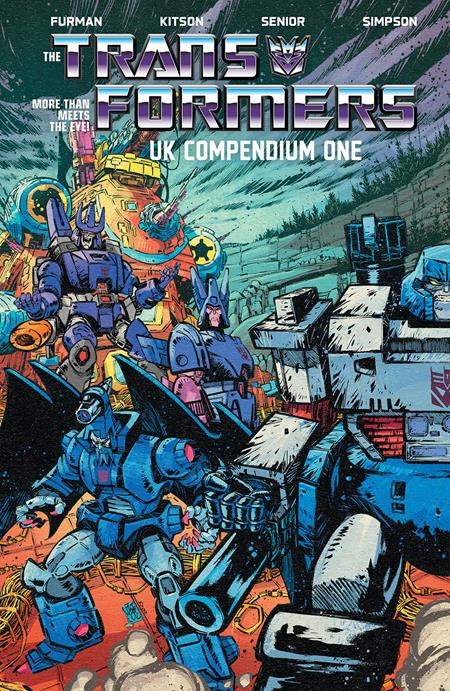 Transformers Uk Compendium TPB Book 01 Jorge Corona & Mike Spicer Cover | BD Cosmos