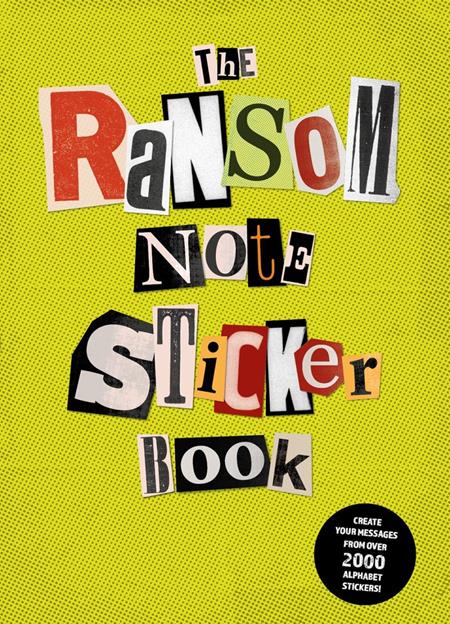 Ransom Note Sticker Book TPB - Release Estimate 01/06/2027 | BD Cosmos