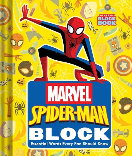 Spider-Man Block Hardcover (AN Abrams Block Book) - Release Estimate 01/20/2027 | BD Cosmos