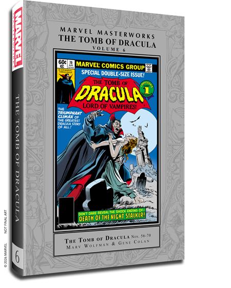Marvel Masterworks Tomb of Dracula Hardcover Vol 06 Gene Colan Regular Edition - Release Estimate 04/28/2027 | BD Cosmos