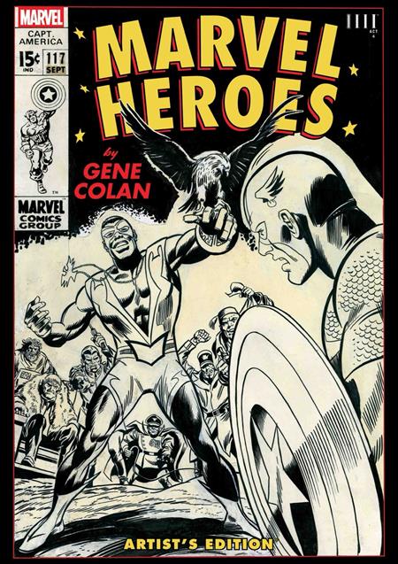 Marvel Heroes by Gene Colan Artists Edition Hardcover Direct Market Exclusive Gene Colan Cvr - Release Estimate 04/07/2027 | BD Cosmos